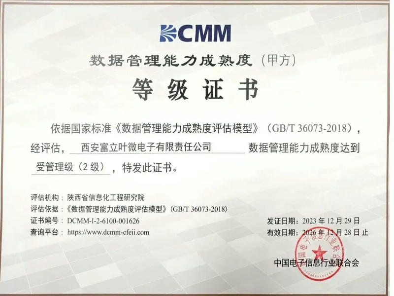 CILICO awarded the DCMM certification